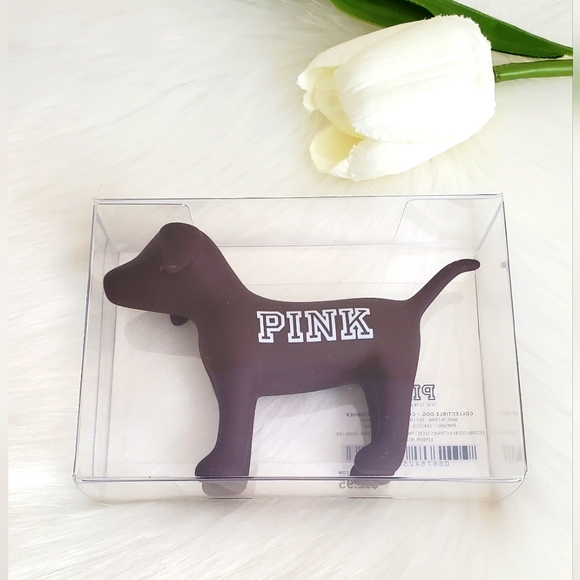 PINK Victoria's Secret Collectible Dog - Picture 1 of 3
